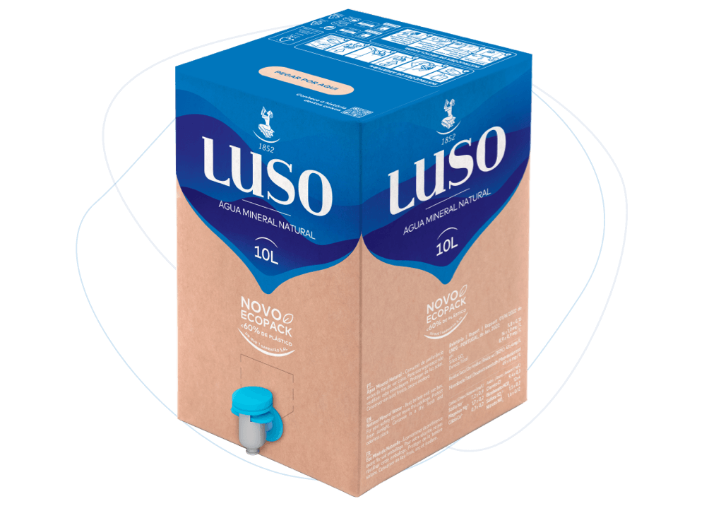 Eco Pack 10L Agua Luso Especificacoes