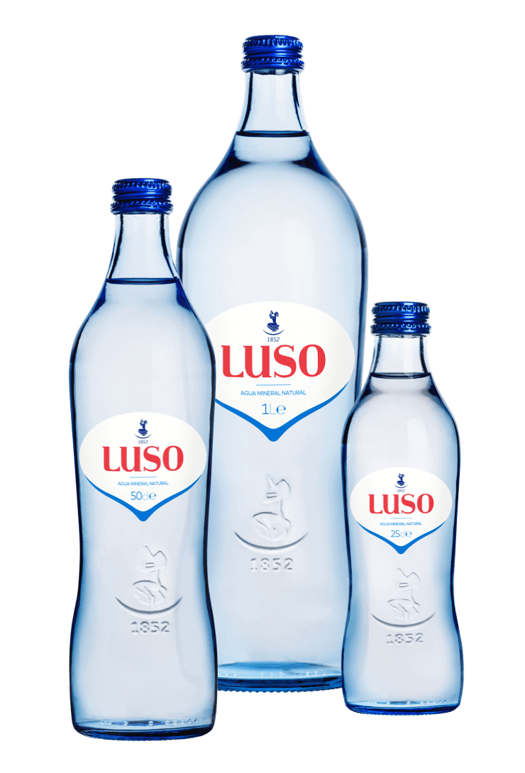 Luso Garrafas Vidro Agua Mineral